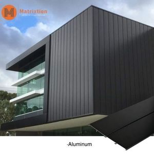 Panneau mural en aluminium Revêtement de façade extérieure Panneaux de revêtement en aluminium décoratifs pour la conception de bâtiments modernes - Product Image 4