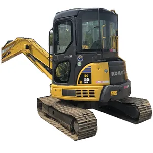 Gebruikt Komatsu Mini Graafmachine Pc55 Zeer Mooie Komatsu Pc55mr-2 Pc50 Pc60 Mini Graafmachine