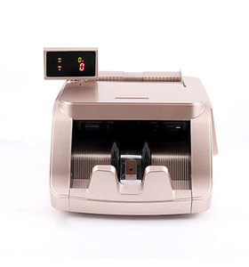 Contador de Billetes Portátil de Plástico de Alta Calidad <span class=keywords><strong>Goro</strong></span> GR168 con Pantalla LCD, Compatible con Múltiples Monedas, Detección UV/MG - Product Image 1