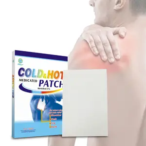 China supplier arthritis pain relieving gel patch elastic fabric joint pain relief gel patch back pain relief gel patches