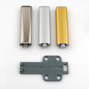 Loquet de porte magnétique en alliage d'aluminium avec une force de 25 N pour tiroirs d'armoires, design minimaliste - Product Image 2