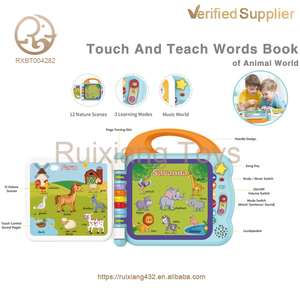 ของเล่นเสริมพัฒนาการด้าน<span class=keywords><strong>ภาษา</strong></span>สำหรับ<span class=keywords><strong>เด็ก</strong></span>ปี 2026 หนังสือเสียงการ์ตูนสีสันสดใส ของเล่นหนังสือเสียงภาษาอังกฤษ - Product Image 3