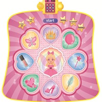 Tapis de danse LED pour enfants, tapis de danse électronique interactif avec musique, jouet musical et éducatif, cadeau d'anniversaire