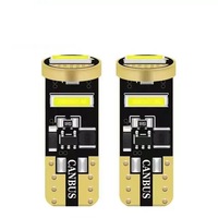 Luz LED popular para coche, indicador de posición T10 7020 de 3 luces, luz de matrícula de alto brillo con decodificador, luz de lectura, luz de cabina