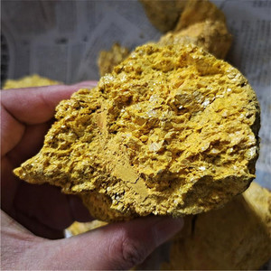 Offre Spéciale : <span class=keywords><strong>Pierre</strong></span> Brute Naturelle de Quartz Realgar, Minéral de <span class=keywords><strong>Soufre</strong></span> <span class=keywords><strong>Jaune</strong></span> Orpiment, Spécimen Minéral pour la Guérison et la Décoration - Product Image 1