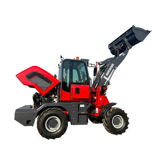 2025 पृथ्वी-चलती मशीनरी लोडर मिनी 4x4wd व्हील फार्म डीजल एपा इंजन लोडर - Product Image 2