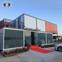 CGCH Maison préfabriquée en conteneur d'habitation à deux étages Prix à vendre à l'étranger Maison en conteneur de luxe