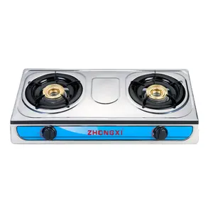 Gas Burner Stove Stainless Steel Gas Stove 2 Burner Cooktops