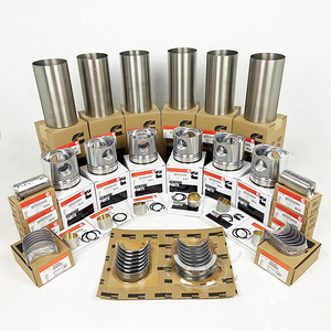 Baggerteile B6.7 6D102 Vier Sätze Zylinderlaufbuchsen Kolbenringe Motorzubehör Zylinderblock - Product Image 1