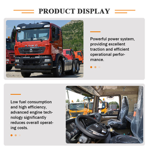 Camion tracteur diesel Sinotruk Howo TX 6X4 Euro2 450HP, nouvelle capacité de charge de 31-40T, solution de transport économique à bas prix - Product Image 6