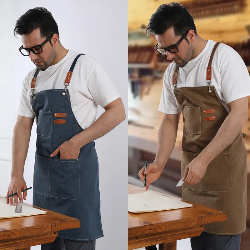 קסין bowen עמיד למים apron למבוגרים רב תכליתיים, גדול ציור אמנות smart עם אחריות חומרים אמן אחרים