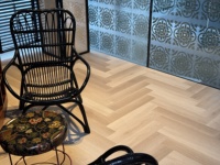 Interlock PVC-Vinylplanken mit Holzmaserung, Fischgrätmuster, verschleißfest, für Innenbereiche, Küche, Schlafzimmer, Büro, luxuriöser Vinylplanken-SPC-Bodenbelag