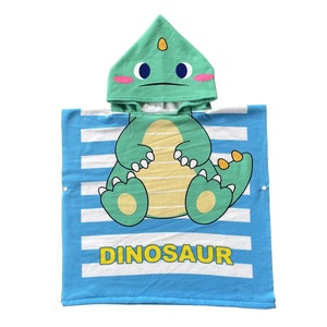 Nueva <span class=keywords><strong>Toalla</strong></span> de Playa con Capucha de Dibujos Animados para Niños, <span class=keywords><strong>Toalla</strong></span> de Baño de <span class=keywords><strong>Microfibra</strong></span> con Estampado de Animales para Bebés, Niños y Niñas - Product Image 4