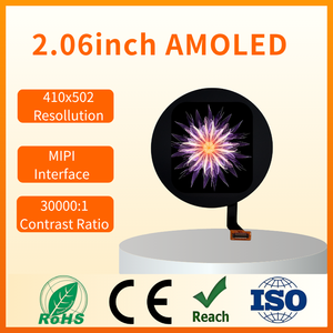 Módulos de Pantalla LCD OLED Lianxun de 2.06 Pulgadas AMOLED con Resolución de 410x502 e Interfaz MIPI - Product Image 1