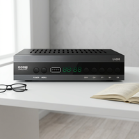Décodeur JUNUO U-008 ISDB-T H.264/H.263 4K 6K FTA OEM Vente en gros Usine Récepteur TV Numérique HD Menu Portugais EWBS Urgence