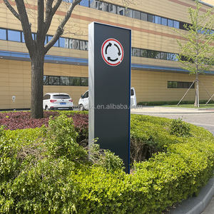 Custom Shaped Building Outdoor Waterproof <strong>Signage</strong> Aluminum Frame Wayfinding SignMetal Directional <strong>Signage</strong> - Product Image 4