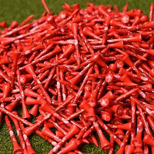 Factory Direct <b>Golf</b> Tees Wooden Mixed Colors 3542547083mm For Other <b>Ball</b> Sports Transparent Plastic Bag Packaging - Product Image 1