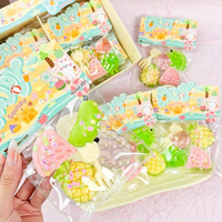 NIEUW Zomer Jelly-achtige siliconen knijpspeelgoed Fruitset Serie Rekbaar Squishy-Zacht Stressverlichting Stil Fidget Cadeau voor