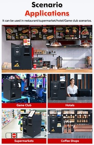 Máquina de Pago Automática USW para Efectivo, Billetes y Monedas, Máquina de Pedidos de Autoservicio para Restaurantes C - Product Image 6