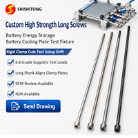Vis à six pans creux extra longues sur mesure, haute résistance, en acier inoxydable 304/316, pour fabricant de supports de test de plaques de refroidissement de batteries