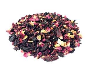 Thé à saveur <span class=keywords><strong>de</strong></span> fruits mélangés à la <span class=keywords><strong>rose</strong></span> d'hibiscus Infusion à froid Thé <span class=keywords><strong>de</strong></span> beauté aux fruits secs en vrac Marque privée - Product Image 4