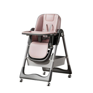 <span class=keywords><strong>Chaise</strong></span> <span class=keywords><strong>haute</strong></span> pour enfant Réglage du dossier à 4 positions Réglage de la hauteur à 7 positions Roues pivotantes avec freins Panier de rangement <span class=keywords><strong>Harnais</strong></span> de sécurité - Product Image 5