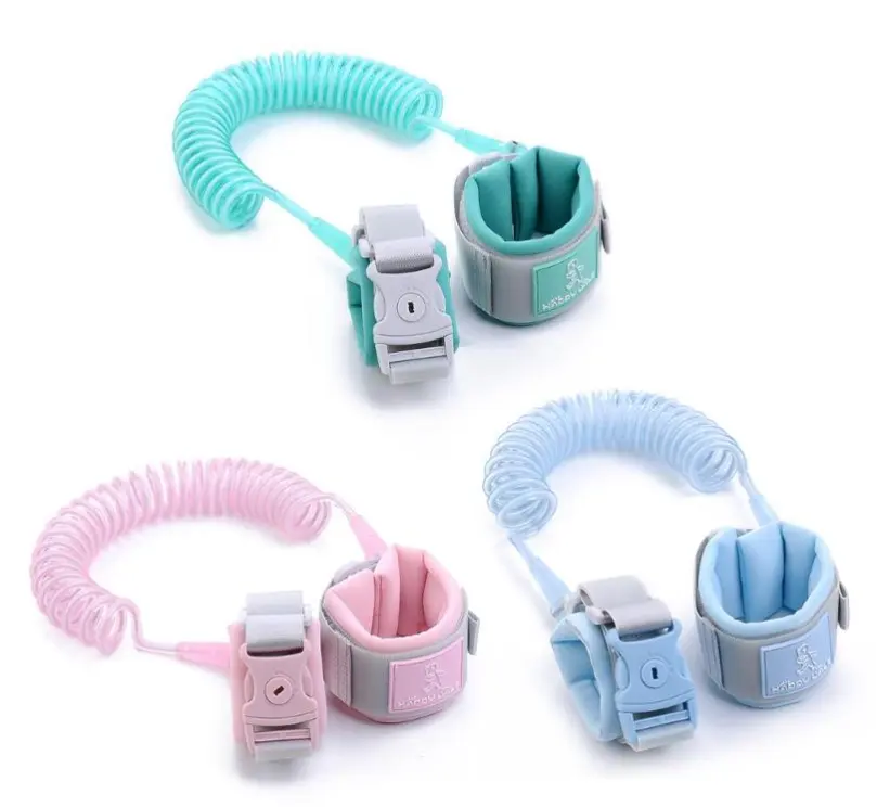 Adjustable Kids Safety Harness Child Leash Anti-lost Link Children Belt Walking Assistant Baby Wristband