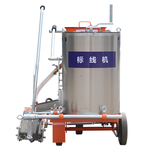 Machine de marquage routier thermoplastique manuelle ou autoportée de haute qualité, très demandée, pour le traçage de lignes de stationnement - Product Image 4