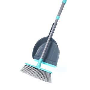 Sunshine 2 pezzi Set universale manico piatto scopa palo <span class=keywords><strong>in</strong></span> acciaio paletta <span class=keywords><strong>per</strong></span> pulire asciugamano <span class=keywords><strong>in</strong></span> <span class=keywords><strong>ferro</strong></span> plastica inossidabile cesto <span class=keywords><strong>in</strong></span> plastica - Product Image 4