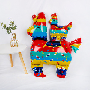 Ballons en aluminium en gros pour la fête mexicaine, le carnaval, le Cinco de Mayo : Taco, Alpaca, Cactus, <span class=keywords><strong>Sombrero</strong></span>, Mylar – Fournitures de décoration pour fêtes - Product Image 3