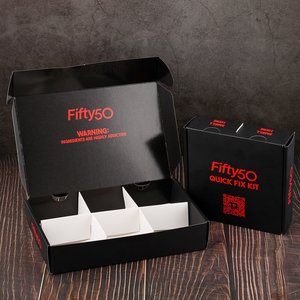 Hộp giấy tùy chỉnh Hộp bao bì thực phẩm có logo cho gà rán Takeaway sử dụng Hộp bao bì không thấm mỡ - Product Image 2