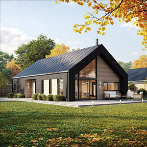 Casa Prefabricada de Acero Ligero Modelo 2025, Diseño Moderno, 4 Dormitorios, Lista para Habitar, para el Mercado de EE. UU./Australia/Europa - Product Image 1