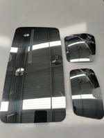 Aluminum Curved Glass Mirror for Vehicles Rearview Mirrors Glass Replacement Cutting Glass