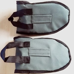 Pelle de tranchée pliable portable 44,6 cm, multifonction, poignée en D, noire, outil de camping, randonnée et sauvetage en extérieur - Product Image 3