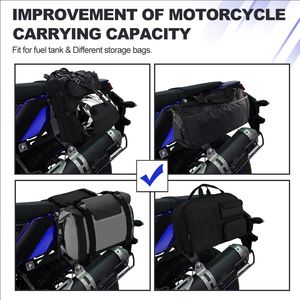 Waximoto Supporto Portapacchi Laterale per Borse da Sella Aftermarket Compatibile con <span class=keywords><strong>Royal</strong></span> <span class=keywords><strong>Enfield</strong></span> 650 Interceptor e <span class=keywords><strong>Continental</strong></span> <span class=keywords><strong>GT</strong></span> 650 - Product Image 6