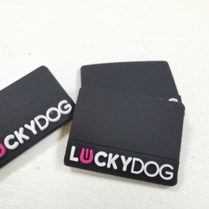 Eco-friendly Custom Size Round Embossed Silicone Patch 3d Soft Rubber Pvc Badges for Clothing Decoration Plastic Material - Product Image 1
