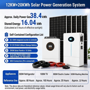 Sistema de Generación de Energía Solar Fotovoltaica Fuera de la Red, Silicio Monocristalino de Alta Eficiencia, Salida de 220v, Bl-10000l, Instalación Gratuita, Bl-10 - Product Image 4