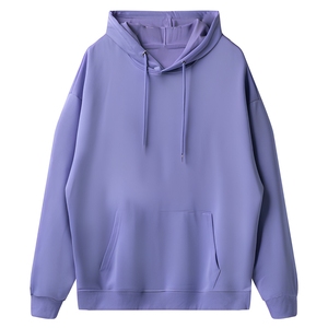 เสื้อฮู้ดดี้ผู้ชายสีม่วงแบบสั่งทำพิเศษ ไซส์ใหญ่ ผ้าฟลีซหนานุ่ม มีเชือกผูก ขายส่งเสื้อผ้าสตรีทแวร์ สหรัฐอเมริกา ยุโรป สหราชอาณาจักร ธุรกิจ B2B - Product Image 1