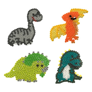 Vente en gros mini perles à repasser bricolage jouet pour enfants 4 types de perles <span class=keywords><strong>Hama</strong></span> <span class=keywords><strong>dinosaure</strong></span> en plastique 5mm - Product Image 4