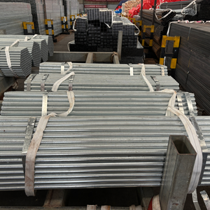 Tuyaux ronds et carrés galvanisés toutes tailles, diamètre extérieur 20mm 25mm 30mm 50mm 60mm 75mm 90mm 120mm, <span class=keywords><strong>tube</strong></span> HDG - Product Image 4