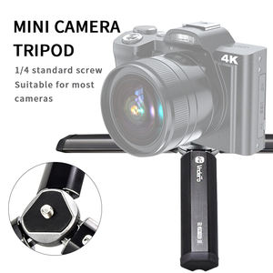 Trépied de bureau professionnel tout en métal avec filetage 1/4'' pour appareil photo Canon Sony <span class=keywords><strong>Fujifilm</strong></span> et tournage vidéo - Product Image 6