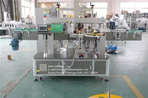 SKILT Auto Adhesive Sticker Oil Barrel Bottle 2 Sides Labeling Machine On Front Back Manufacturer Since 1998