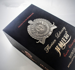 Hộp Đóng Gói Rượu Tùy Chỉnh Bao Bì Chai Whisky In Logo Dập Nổi Màu Bạc Sang Trọng - Product Image 3