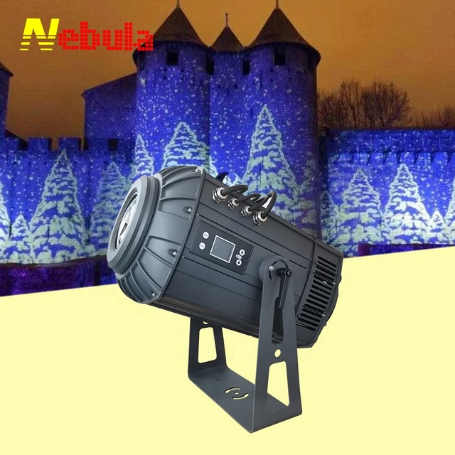 Outdoor Waterproof Aluminum Grade IP65 Wedding Welcome Light Logo Image Led Laser Gobo Advertising Projector