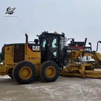 Niveleuse à moteur Caterpillar 160M d'occasion, CAT, pour travaux routiers, en bon état de fonctionnement, vente à l'exportation