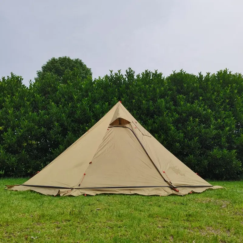 Mceto 400pro tenda de acampamento selvagem, aventura com buraco do fogão, caça, caminhadas, equipamentos de inverno ao ar livre