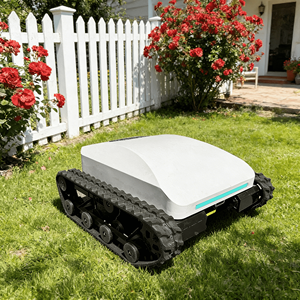 Tondeuse à gazon autotractée télécommandée autonome personnalisable 4 temps certifiée CE, la plus vendue - Product Image 3