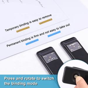 مشبك Foska قياسي 20 ورقة سعة تشابك مجانا معدني متين للطلاب مع طريقة إرجاع الانفيل للضبط - Product Image 6