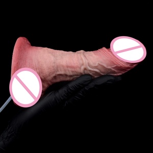 5.2cm Diameter Realistic Squirting <b>Dildo</b> G-spot Anal Ejaculation Penis Flexible Harmless Sex Toys for Women Couples Flirting Toy - Product Image 2