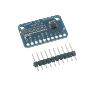 Module ADS1115 ADC 16 bits, carte de conversion <span class=keywords><strong>analogique</strong></span>-<span class=keywords><strong>numérique</strong></span> I2C à 4 canaux, amplificateur de gain PGA pour Arduino <span class=keywords><strong>Raspberry</strong></span> Pi - Product Image 2